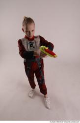 DENISA PILOT STANDING POSE WITH GUN 3